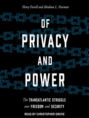 cover image of Of Privacy and Power